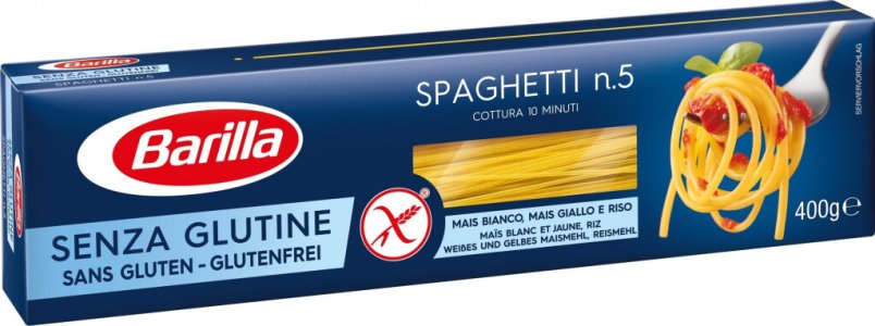 Barilla špagety 400g n. 5 bezlepkové