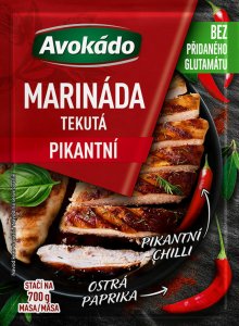 Avokádo tekutá marináda pikantní 80 ml