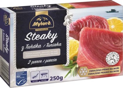 Steaky z tuňáka žlutoploutvého 250g (2 porce)